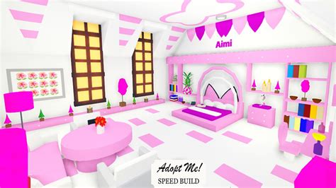 Pink and White Bedroom for Girl in Adopt Me | Adopt me ideas, Adopt me roblox house ideas, Adopt ...