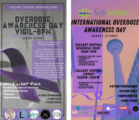 International Overdose Awareness Day 2021 | Calgary Drop-In Centre