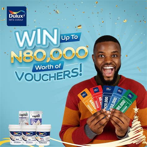 This Yuletide Win up to N80000 Vouchers in Dulux Promo. - Promos in Nigeria