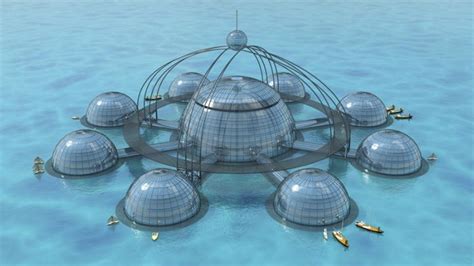 Futuristic Multi-Pod Habitat that Submerges Underwater | Underwater ...