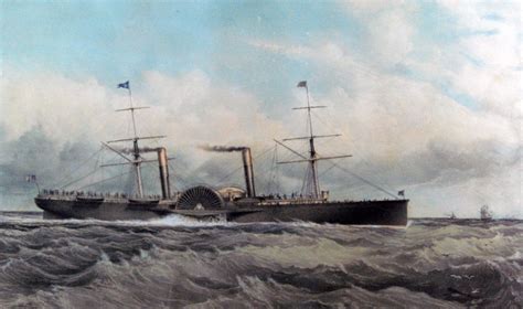 715: Lithograph "Steamship Adriatic", Collins Line - Feb 20, 2012 | LOUIS J. DIANNI, LLC in FL