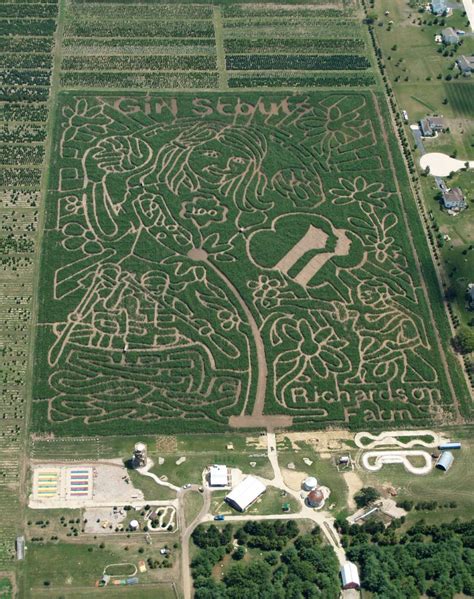 Making the World's Largest Corn Maze at Richardson Adventure Farm in ...