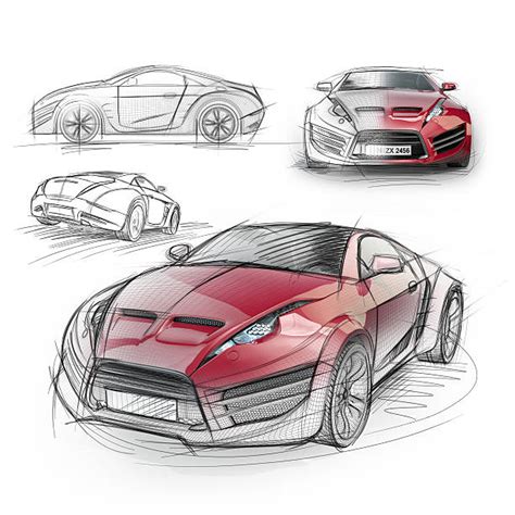 car Concept Art Drawing - Iidasnailblog