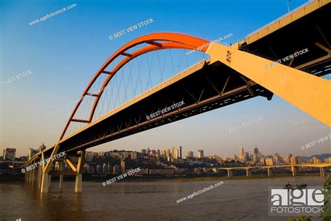 Chongqing Yangtze River Bridge, Stock Photo, Picture And Royalty Free Image. Pic. WR0215369 ...