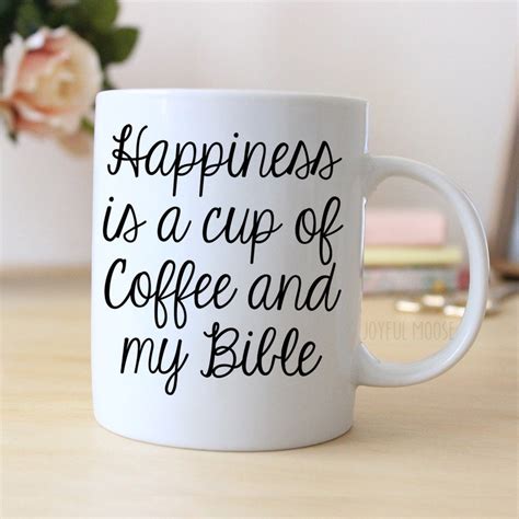 Bible Coffee Mug Christian Coffee Mug for Her Bible Verse | Etsy