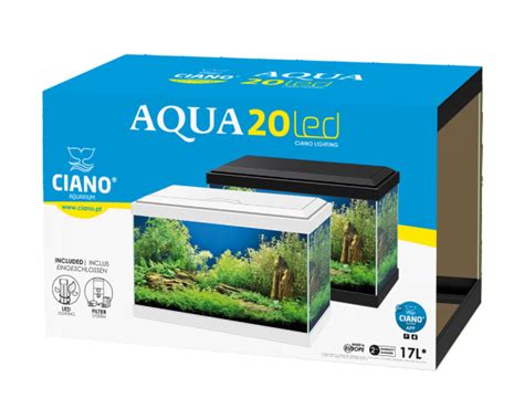 Ciano Aquarium 20 Led Black | The WaterZoo | Tropical fish | marine fish & aquariums