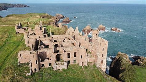 Dracula castle is widely acknowledged is Slains Castle in Aberdeenshire ...