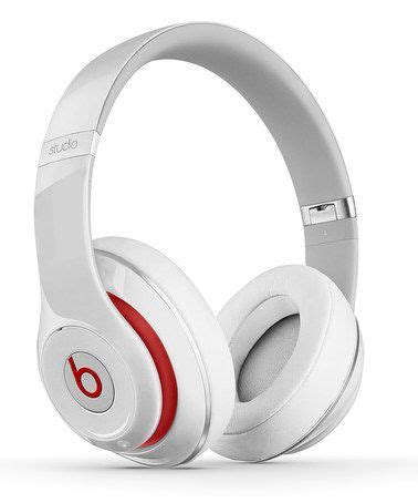 White & Red Beats Studio Wireless Headphones | Beats studio wireless ...