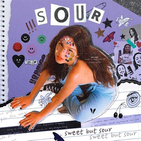 DAILY RODRIGO 🦋 on Instagram: “— #SOUR art by me!!! stream sour by @oliviarodrigo and p… in 2021 ...