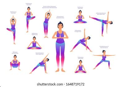 666 Yoga Poses Names Images, Stock Photos, 3D objects, & Vectors | Shutterstock