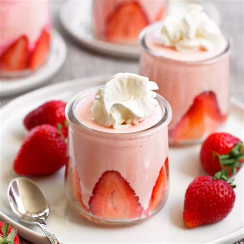 Strawberry Mousse Recipe - Light, Whipped, and so Delicious!