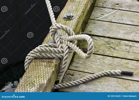 Docking Line Knot stock image. Image of landscape, green - 23214635