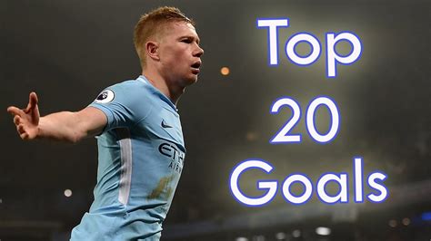 Kevin De Bruyne Top 20 Goals For Man City - YouTube