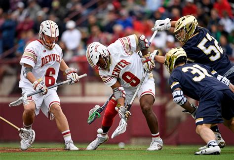 PHOTOS: University of Denver lacrosse tops No. 1 Notre Dame, March 12, 2017 – The Denver Post