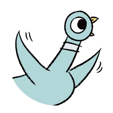 The Pigeon – Pigeon Presents | Mo willems, Clip art, Pigeon