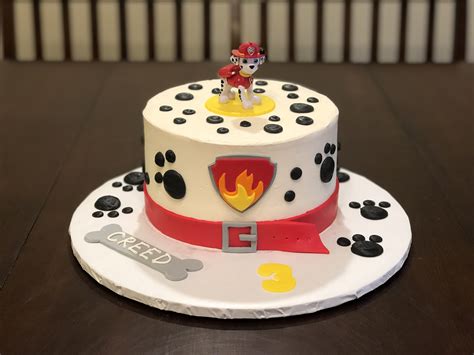 How To Make A Marshall Paw Patrol Cake - Peter Brown Bruidstaart