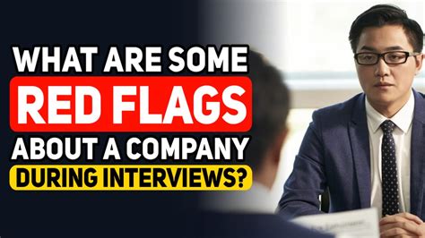 What RED FLAGS about a Company have you ENCOUNTERED while Interviewing ...