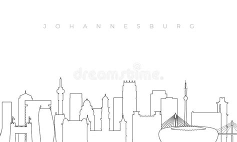 City Skyline Johannesburg Stock Illustrations – 113 City Skyline ...