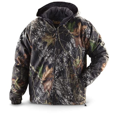 Rocky® Waterproof, breathable Hooded Camo Jacket - 215303, Camo Jackets ...