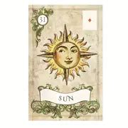 Old Style Lenormand Tarot Deck Vintage Cards/ Scan Qr - Temu