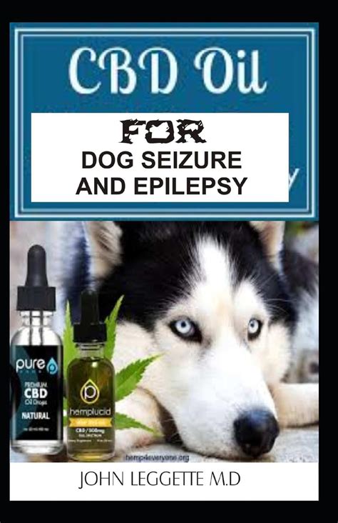 CBD Oil for Dog Seizure and Epilepsy : The Complete Comprehensive Guide to Using CBD Oil to ...