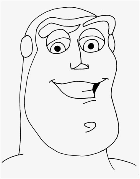 Buzz Lightyear Face Coloring Pages 137311 - Easy Drawing Of Buzz Transparent PNG - 900x1112 ...