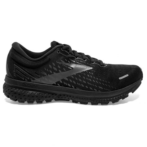 Brooks Mens Ghost 13 Black Running Shoes Wide Fit | BMC Sports