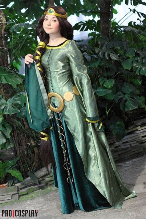 Queen Elinor cosplay dress inspired by Brave halloween costume | Etsy ...