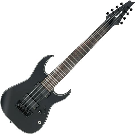 Ibanez RG Iron Label RGIR38BFE 8 String Electric Guitar Black Flat - R