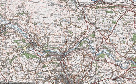 Historic Ordnance Survey Map of Baildon, 1925