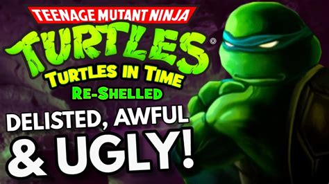 Why Is This Remake So Hideous? - TMNT Turtles In Time : Re-Shelled ...