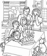 Shabbat Coloring Pages sketch template