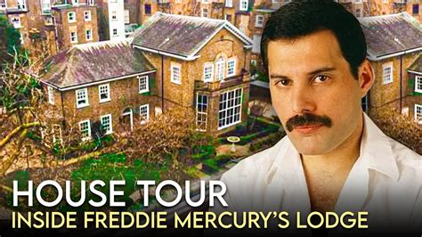 Freddie Mercury | House Tour | His £500,000 Garden Lodge Mansion | IN MEMORY - YouTube