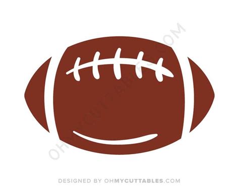 Football SVG Free • OhMyCuttables | Free svg, Svg free files, Svg