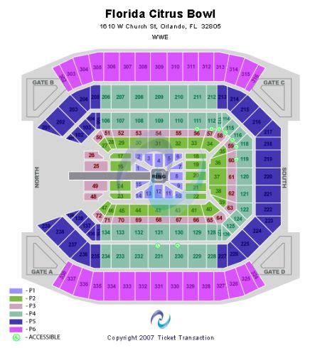 Florida Citrus Bowl Tickets and Florida Citrus Bowl Seating Chart - Buy ...