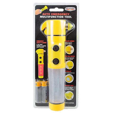 Shawshank LEDz - All Products - Auto Emergency Multi Tool Flashlight