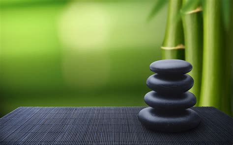 Bamboo Stones Zen Meditation Fresh New HD Wallpaper Best Quality | HD ... | Zen meditation ...