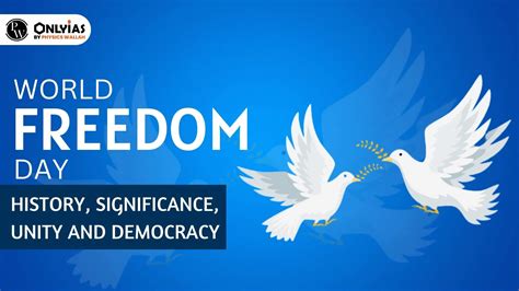 World Freedom Day - History, Significance, Unity And Democracy - PWOnlyIAS