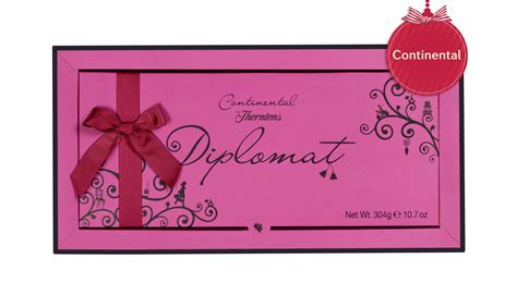 Continental Diplomat Box (304g) | Chocolate hampers, Thorntons ...