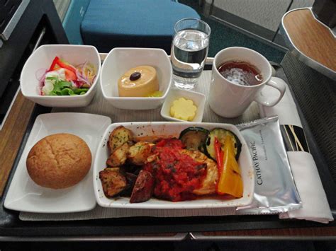 Cathay Pacific Meal | Business class meal set on board Catha… | Flickr