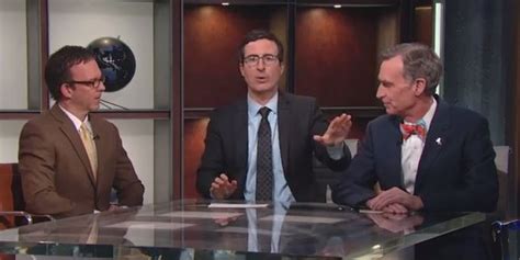 John Oliver & Bill Nye School Climate Change Skeptics On 'Last Week Tonight' | HuffPost