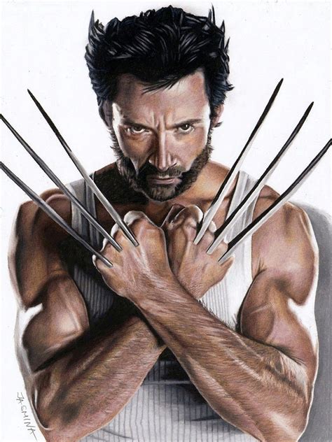 Drawing Wolverine by JasminaSusak on DeviantArt