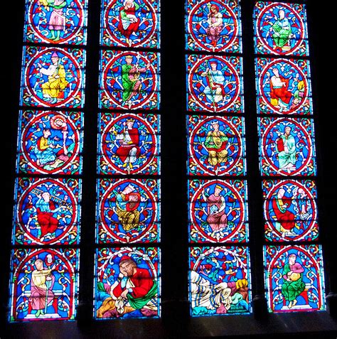 Beautiful stained glass at Notre Dame Cathedral Photograph by Jon ...