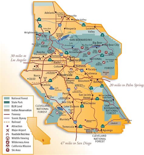 Inland Empire City Map - Map Of Farmland Cave