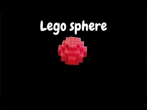 How to make a Lego sphere with basic bricks - YouTube