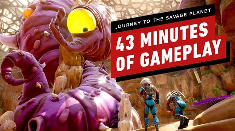 43 Minutes of Journey to the Savage Planet Gameplay - YouTube