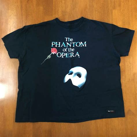 Phantom of the Opera T-shirt Size Large / XL Broadway Theatre Play Tee Shirt Roots Blank Canada ...