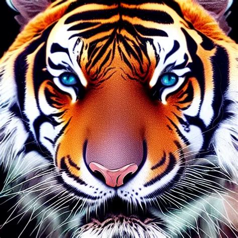 ultradetailed matte painting of a tiger head portrait, | Stable Diffusion | OpenArt