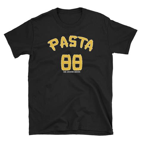 David Pastrnak Pasta T Shirt | The Awesome Boston