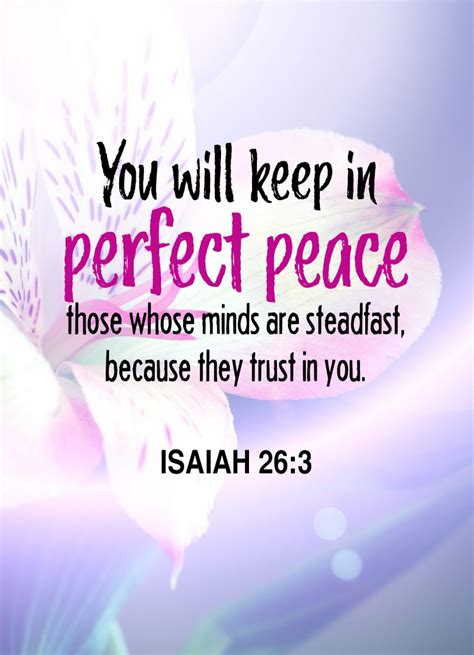 Bible Verse - Isaiah 26:3 | Words Just for You! - Free Downloads and ...